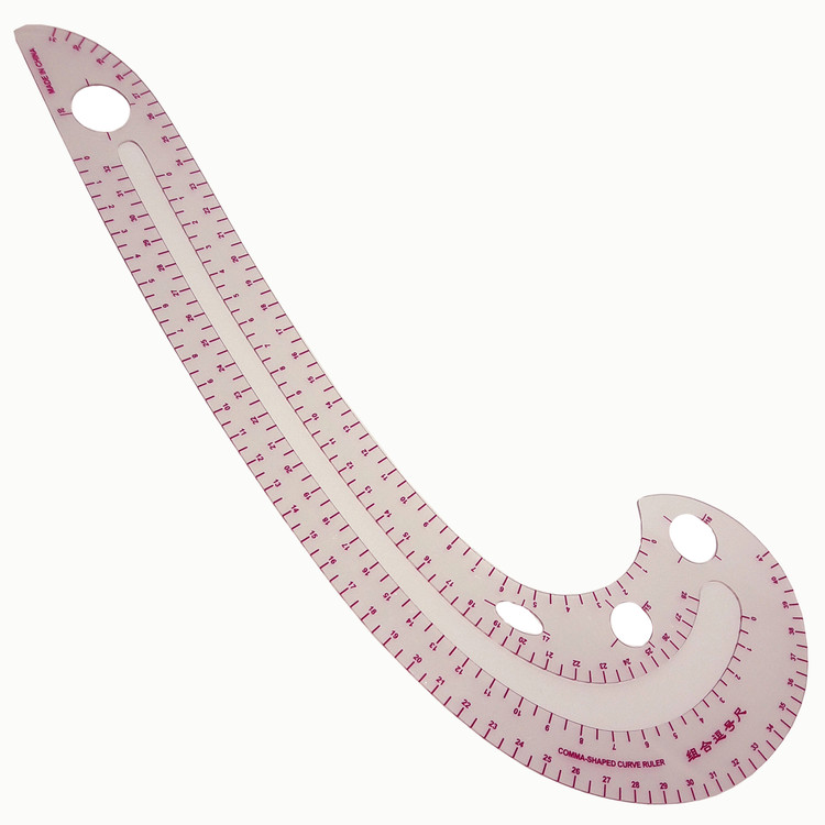 خط کش خیاطی مدل منحنی کد RULER7