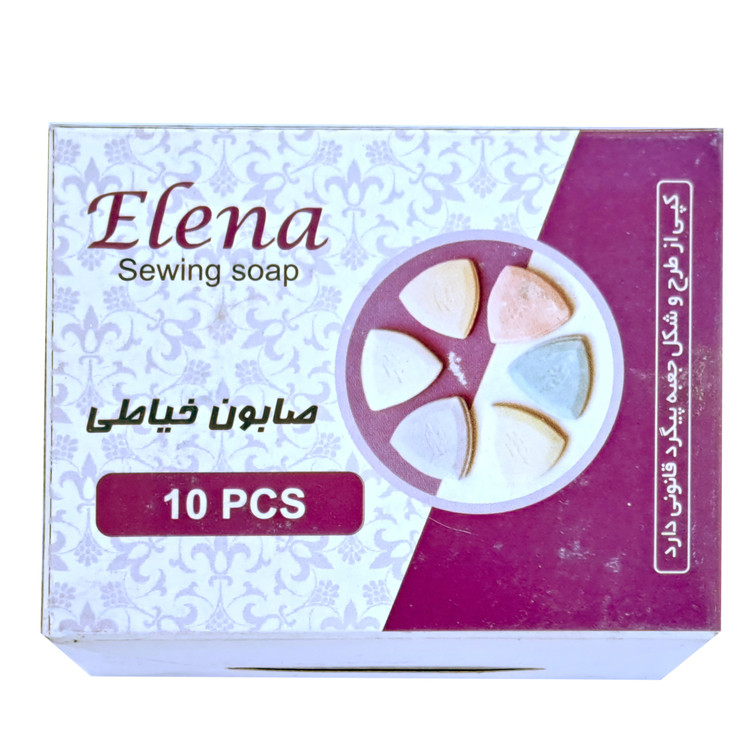 صابون خیاطی مدل SA_gach10 بسته 10 عددی