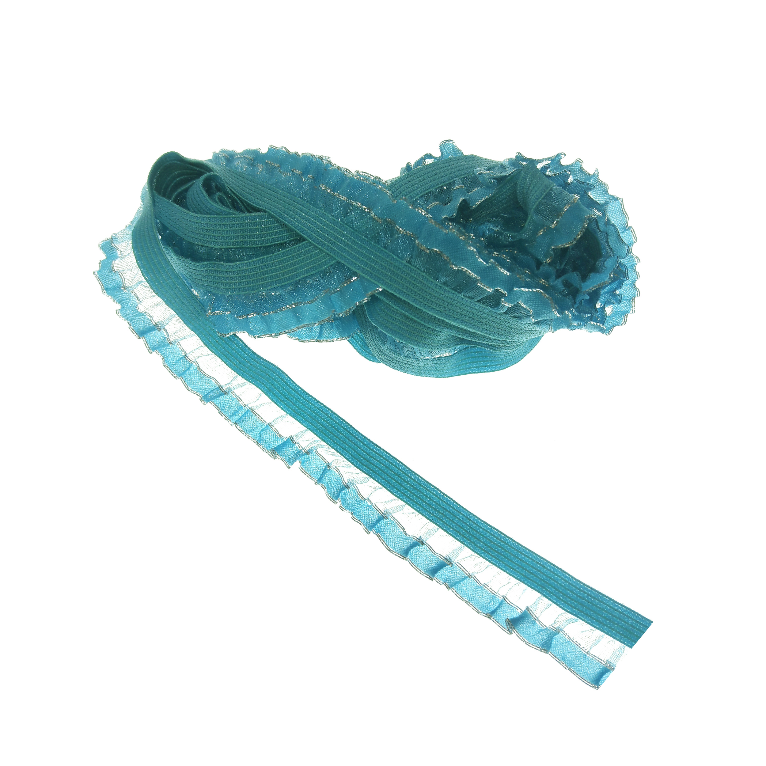 نوار یراق مدل پلیسه کد Y7125 طول 2.5 متر کپی