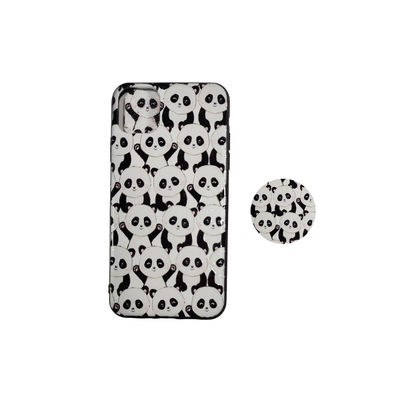 کاور مدل aw12 مناسب برای گوشی موبایل اپل iPhone 11 Pro Max به همراه پاپ سوکت