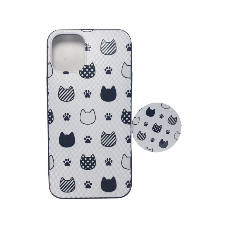کاور مدل aw12 برای گوشی موبایل اپل iPhone 11 به همراه پاپ سوکت
