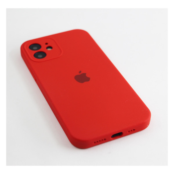 کاور مدل سیلیکونی محافظ لنز دار مناسب برای گوشی موبایل اپل iphone 12