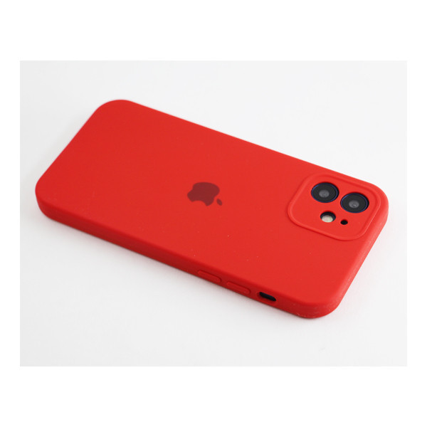 کاور مدل سیلیکونی محافظ لنز دار مناسب برای گوشی موبایل اپل iphone 12