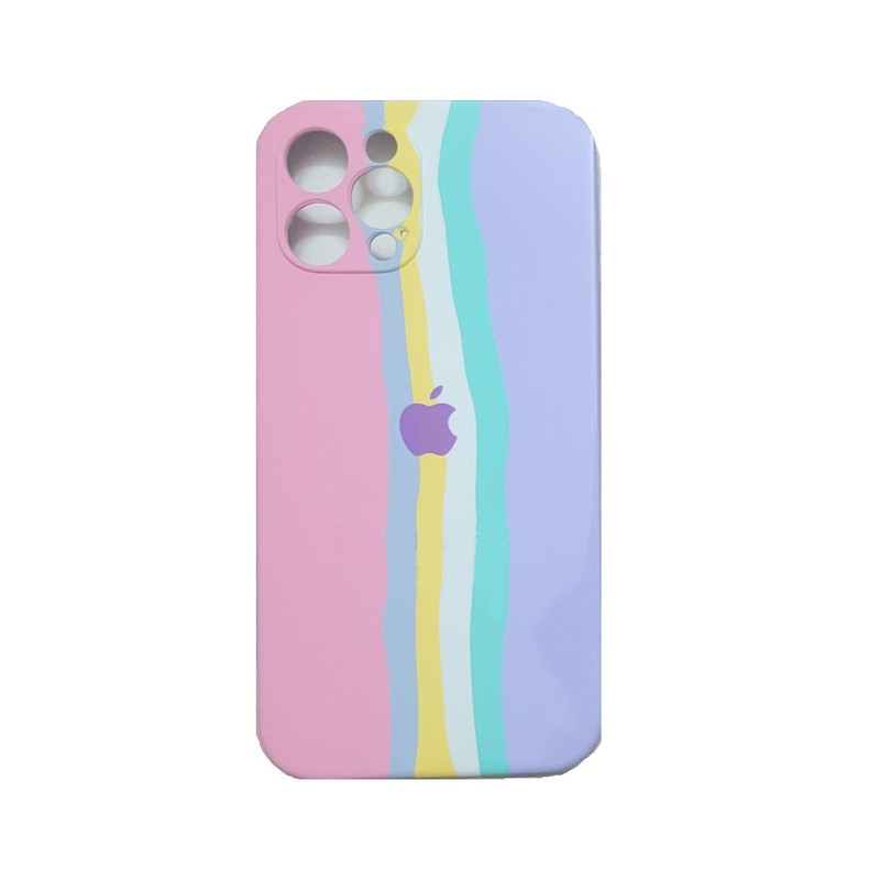 کاور طرح رنگین کمانی مناسب برای گوشی موبایل اپل IPhone 12 Pro Max