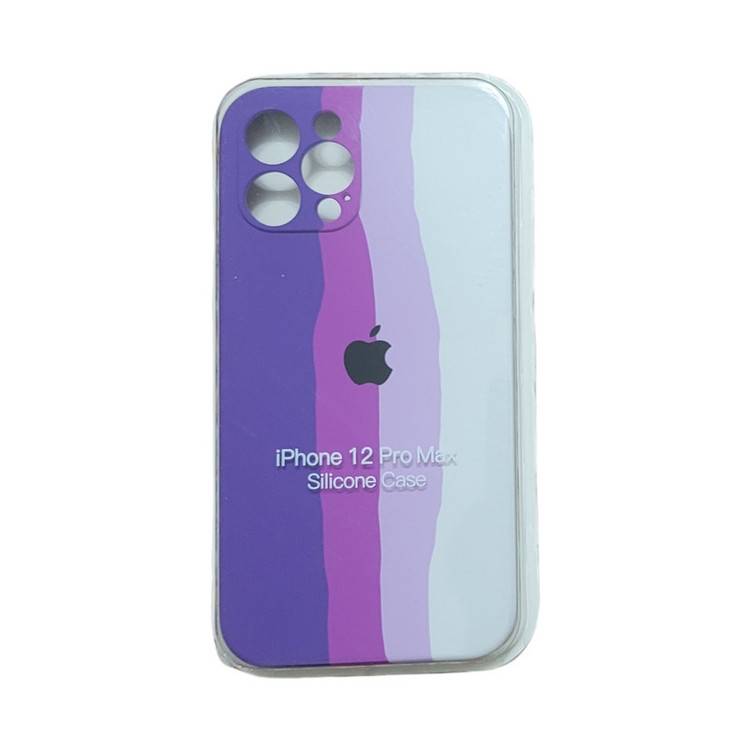 کاور طرح رنگین کمانی مناسب برای گوشی موبایل اپل IPhone 12 Pro Max