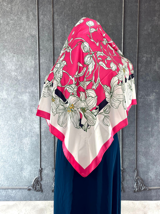 روسری ابریشم توییل مجلسی