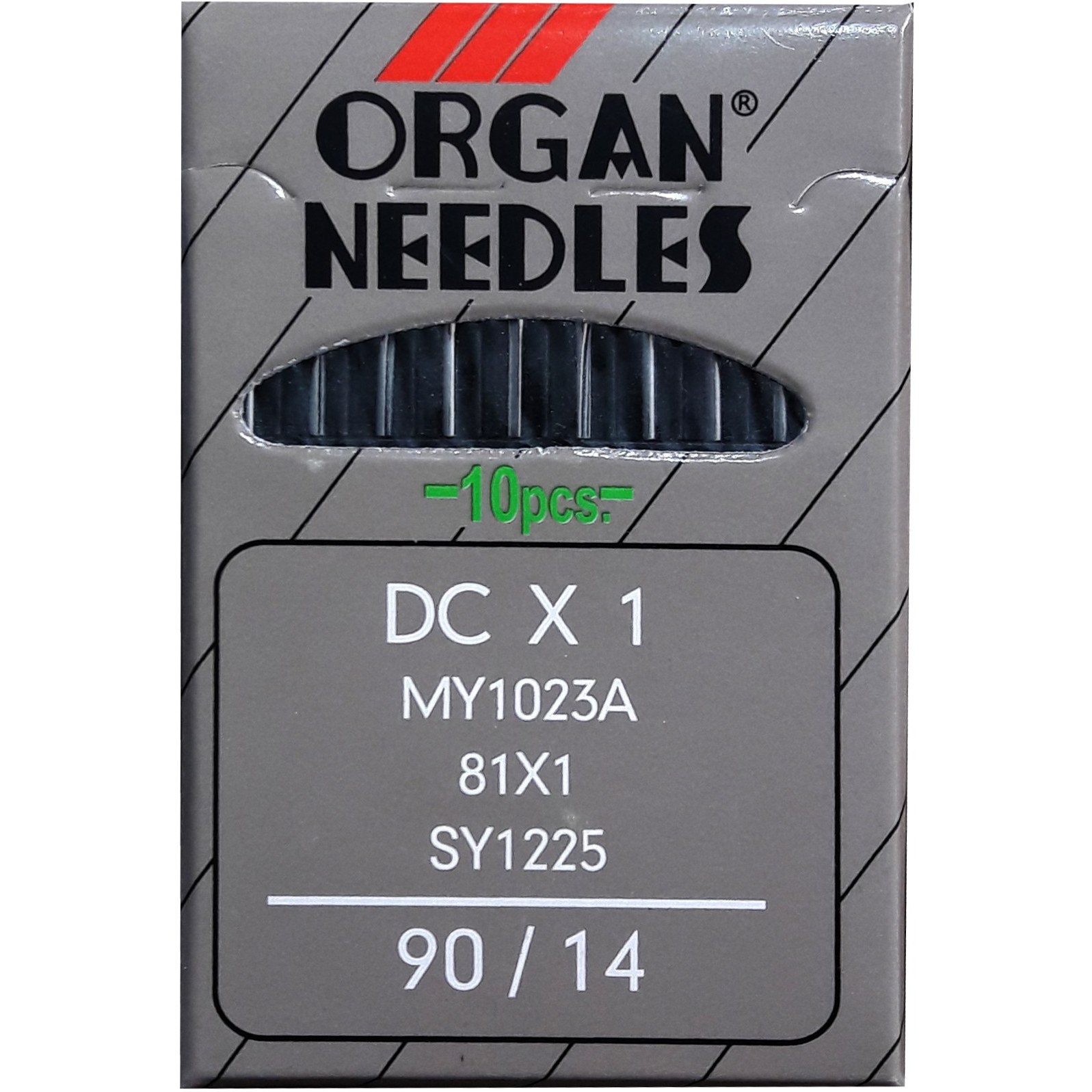 سوزن چرخ خیاطی مدل زیگزال یا سردوز DC بسته 10 عددی